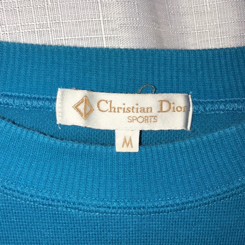 (SOLD) Authentic Christian Dior Sports Sweatshirt - Picture 6 of 6